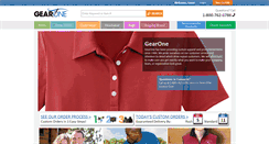 Desktop Screenshot of gearone.com
